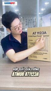 Hộp đựng giấy cỡ lớn ATMOR AT1123A nhựa ABS kháng vỡ siêu bền chịu nhiệt tốt chống va đập