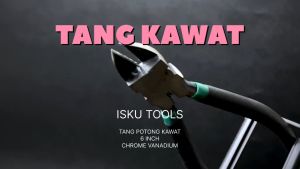 ISKU Plastic Cutting Nippers 6" Tang Potong Kawat Kabel Bahan CR-V Baja HRC62 Multipurpose