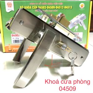 [chính hãng] 04509 Khoá cửa phòng cao cấp Việt Tiệp dài 200mm dùng cửa gỗ sắt hộp 4x8cm  - Bảo hành 2 năm