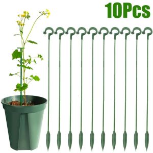 10Pcs Plant Potting Support Rods Garden Plant Flower Support Bracket Reusable Protection Fixing Stand Gardening Tools