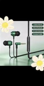 Gaming Wired Earphones 3.5mm/Type-C L Plug Metal In-ear Headset With Mic Stereo Sound For Phone PC