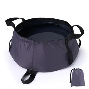 MONLEYTA | Portable Folding Water Basin For Travel Camping Outdoor Activities Hotel Use Laundry Face Washing Bucket Foot Bath Tub