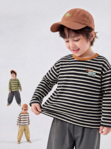 DUDUJIA | Striped Long Sleeve T-Shirt