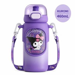 BOTOL MINUM ANAK STAINLESS SANRIO / BOTOL SLEMPANG ANAK / BOTOL MELODY / BOTOL KUROMI LUCU