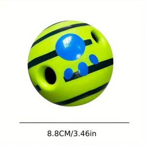 Funny Interactive Giggle Ball - Balls for Dog IQ Training Pet Interactive Toy Stimulating Play Mental Stimulation and Exerci