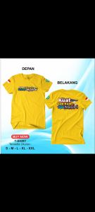 kaos TEAM PENIKMAT KOPI GELASPELASTIK bahan combed 24s