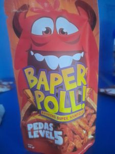 basreng baper pol cemilan viral cemilan keluarga indonesia isi 50gram pedas asin bbq cekelin