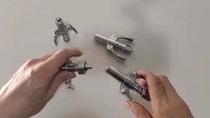 10000PSI หัวอัดจารบีแรงดันสูง กับ30cmสายยาง เครื่องอัดจารบี จารบี หัวอัดจารบี หัวอัดแบบล็อก หัวอัดจารบีชนิดแรงดัน สูง แบบยึดล็อค【จัดส่งจากกรุงเทพฯ คุณภาพดี 100%】