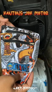 Tas Motor Kantong Jok Motor Beat Fi ESP Deluxe Street Scoopy FI NEW Vario 125 NEW - Tas Jok Organizer Aksesoris Motor Tas Perkakas Full Print