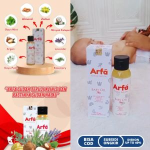 Arfa Baby Oil Minyak Telon Herbal Untuk Kesehatan Kulit Bayi