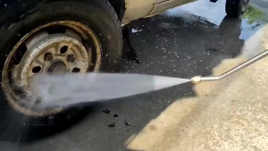 Stick Gun Nozzle/High Pressure Water Gun Jet Cleaner Extension Nozzle/High Pressure Car Washing Extension Wand Rod Nozzle/Nozel Mesin Cuci Tekanan Tinggi U/30°/90° Pembersih AC Kompatibel dengan Kawasaki Fujihama Lutian Cleaning Tools