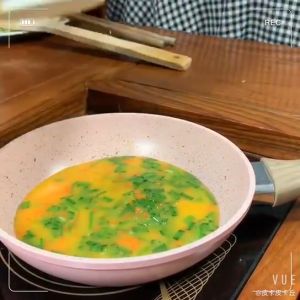 Payoe 16cm Mini Wok Pan Mini Frypan Teflon Marble Wajan Mini Goreng Telur Anti Lengket