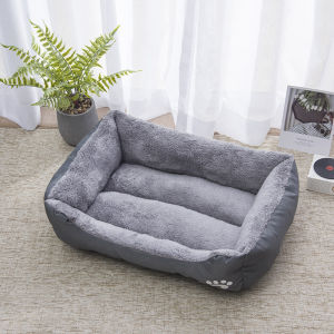 5 Sizes Large Dog Kennel Comfortable Cat Sofa Bed for Small Dog Nest Warm Pet Cat Sleeping Bed Winter Soft House Accessories