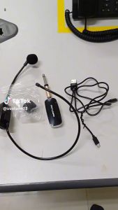 PUCUK TaffSTUDIO mic bando Wireles imam mesjid terbaik jarak 100 m youtuber konten kreator HX-W002