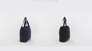BAGSMART Travel Tote Bag for Women Waterproof Foldable Shoulder Bag Large Capacity Gym Bag