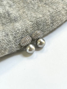 Elegant S925 Silver Pearl Stud Earrings with Embedded Zirconia Stones for Women Simple Luxury Starfish Design Fashion Jewelry