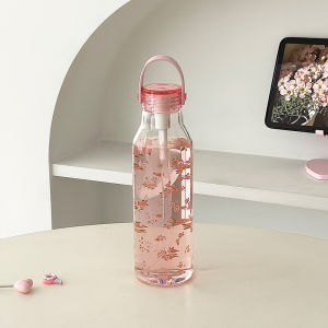 Heat-Resistant Elegant Tumbler with Straw