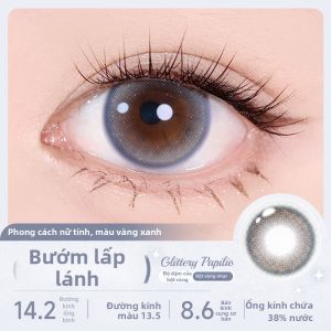 RENYUJI | Mắt Kính áp Tròng Sử Dụng Một Ngày Màu Xanh Natural Shining Star 10 Cái