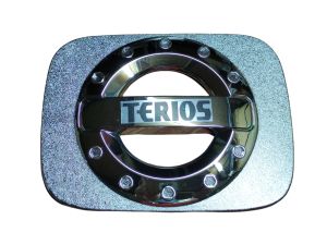 Tank cover tutup tangki bensin daihatsu terios lama covee tutup bensin sporty chrome variasi eksterior mobil
