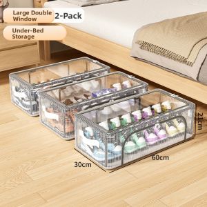 SIVASS | Transparent Space-Saving Dustproof Waterproof Shoe Storage Box