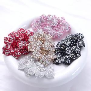 EELHOE | Rhinestone Flower Hotfix Applique Sparkle Scratch Resistant Iron on Patch for Clothing Sneakers Purse DIY Handcraft Projects