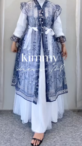 NAMIRA ONE SET OUTER BRUKAT MANSET ROK TUTU TERBARU