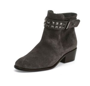 Aerosoles Womens Martin Boots Top Layer Cowhide Motorcycle Style Belt Buckle British Style Short Boots Winter Fashion Boots