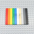 50pcs MOC 4162 Accessories Flat Tile 1x8 Light Panel Brick Parts Kit Building Blocks City Accessory Educational Toy. 