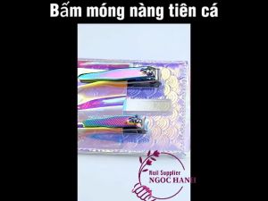 Bấm móng nàng tiên cá thép không gỉ bấm móng tay móng chân – K004