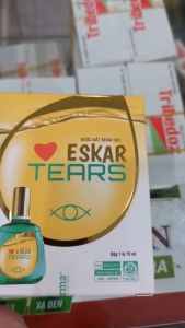 2 hộp Nước mắt nhân tạo Eskar Tears chính hãng - Giúp sáng mắt  phục hồi bảo vệ mắt  giảm khô mắt mỏi mắt  mỏi mắt do dùng máy tính - Lọ 10 ml