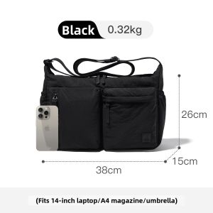 Fouvor | Large Capacity Waterproof Crossbody Bag