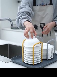 Newyorkbigsale ที่วางชาม ที่คว่ำชาม ที่คว่ำชาม ยกเคลื่อนย้ายได้ No.Y1212