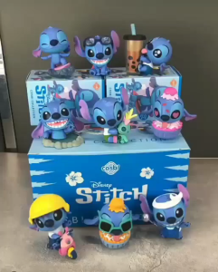 RK Blindbox Figure Stitch Blind Box Collectors Edition Desktop Ornaments Stitch Doll Childrens Toy Doll Gift