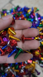 Baut Body Motor Honda dan Yamaha Model Bintik Kunci L 4mm Universal Warna Warni Motorcycle