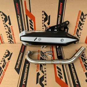 R-PRO Knalpot Standar Racing PRO1 SERIES Type Long hanger Inlet38 Full System