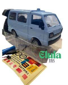 Mainan Mobil Remote Control Suzuki Angkot / Angkutan Umum Ada Lampu Suara Telolet Dan Bisa Keluar Asap