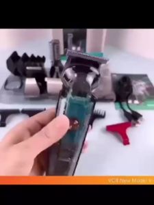 ** Malaysia Seller** 6in1 VGR V102 Hair Clipper Rechargeable Hair Trimmer waterproof Men Beard Trimmer Cutting Mesin Rambut