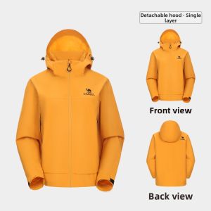 CAMEL | Windproof Waterproof Rainproof Climbing Jacket Red