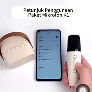 SPEAKER KARAOKE MINI MICROPHONE D20-K1 SPEAKER SET BLUETOOTH SUARA JERNIH FULL BASS - ORIGINAL - Oracle