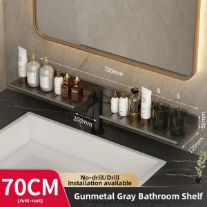 youqin | Wall Mounted Drill-Free Bathroom Shelf