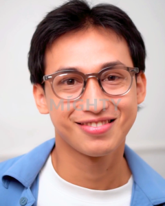 MIGHTY Kacamata PhotoChromic AntiRadiasi Pria - KAISER GREY