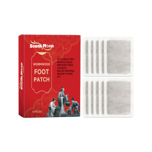 South Moon Wormwood Foot Patch Relieve Physical Fatigue And Stress Help Improve Sleep Quality Relieve Feet Eliminate Excess Substances In The Body Fast Sleep Foot Patch Wormwood Patch Sleep Aid Patch Health Care Product 10pcs
