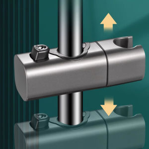 Universal Shower Holder Handheld ABS Plastic Adjustable Shower Head Holder Shower Bracket for Bathroom Accessories Clamp Holder