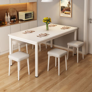 MAIYUQI | Modern Simple Rectangular Dining Table for Rental House Compact Spaces Cafeteria