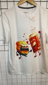 Kaos Hans & Co Premium 3D Katun 24S H005: Desain Unik & Garansi Realpict