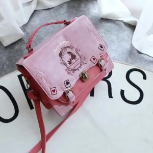 Alice In Wonderl Lolita Briefcase Backpack Women Vintage Jk Schoolbag Messenger Bag Female Harajuku Kawaii Y2k Handbags Mochila
