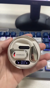 2025 หูฟังบลูทู ธ ที่ไม่ใช่หู ใหม่หูฟังไร้สายบลูทู ธ ความทนทานที่ยาวนานเป็นพิเศษเปิดแขวนหู Airbone การนำลดเสียงรบกวนกีฬาคุณภาพเสียงสูง Bluetooth headset