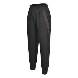 กางเกงโยคะผู้หญิง กางเกงวิ่งออกกำลังกาย กางเกงขายาวทรงหลวม ระบายอากาศได้ดี แห้งเร็ว กางเกงขายาวสำหรับออกกำลังกายในช่วงฤดูใบไม้ร่วงและฤดูหนาว