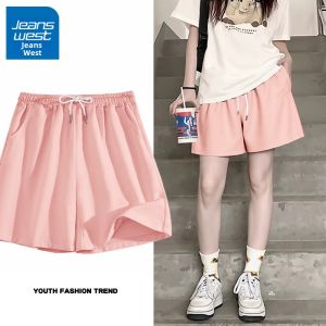 Jeanswest | Quần Short Nâng Đỡ eo Cao Giảm Béo Cho Phụ Nữ Size đùi Rộng