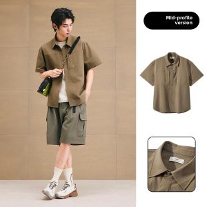 GXG | Mens Regular Fit Lightweight Utility Short Sleeve Shirt